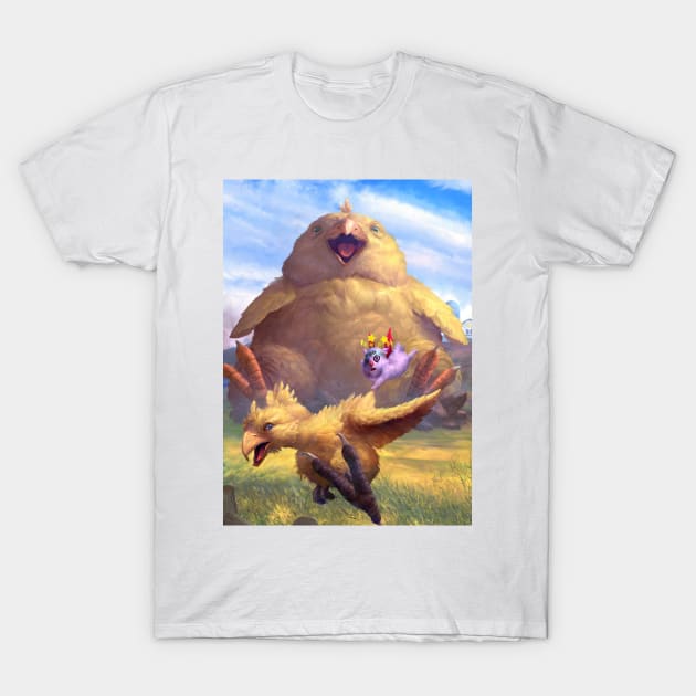 Chocobo Summon T-Shirt by FranGSal